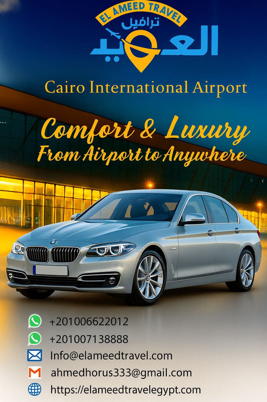 BMW Série 5 – Transfert VIP et limousine de luxe à l’aéroport du Caire
